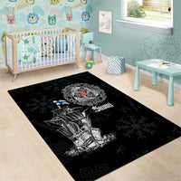 Finland Vikings Culture Area Rug Suomi Viking Ships