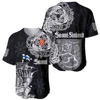 Finland Vikings Culture Baseball Jersey Suomi Viking Ships