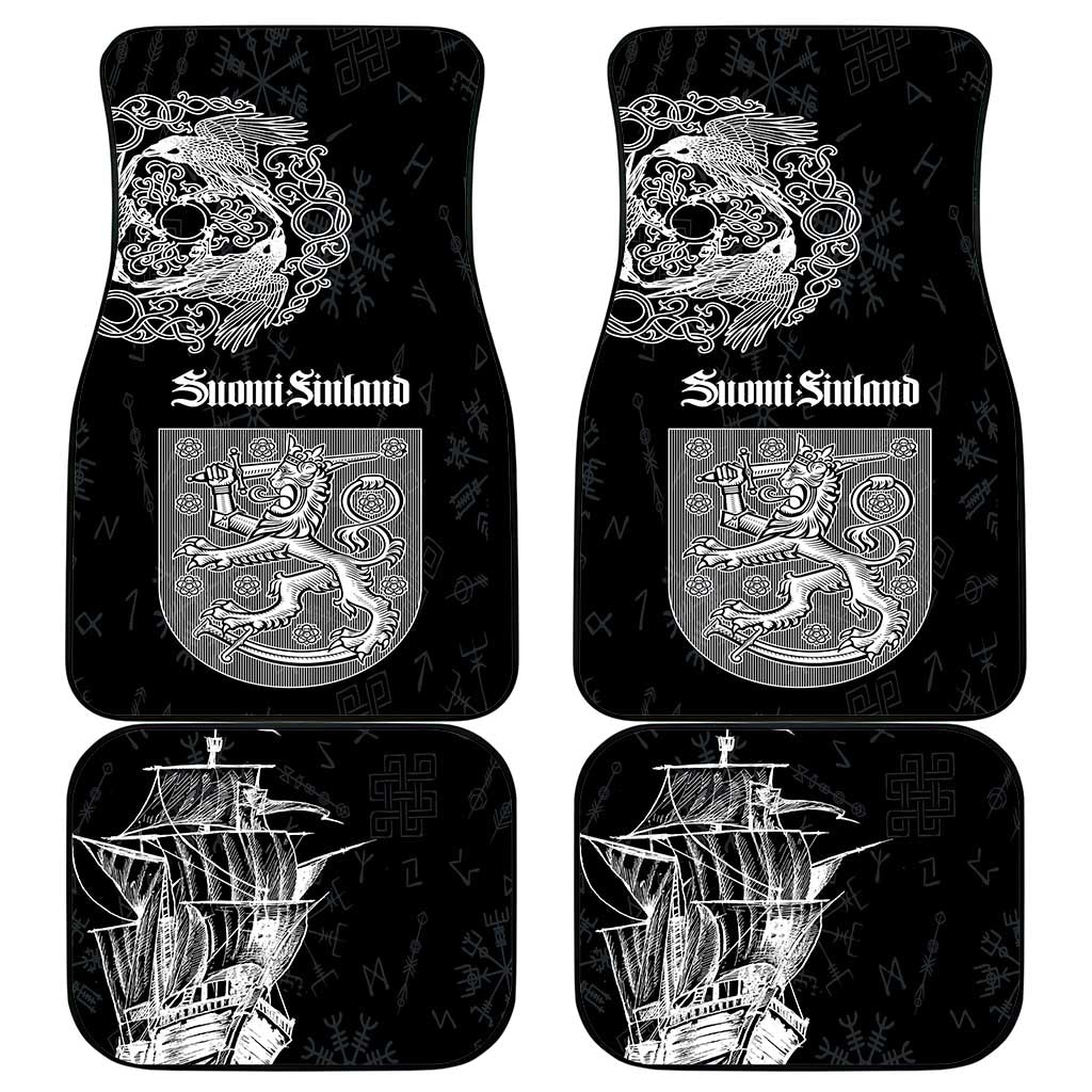 Finland Vikings Culture Car Mats Suomi Viking Ships