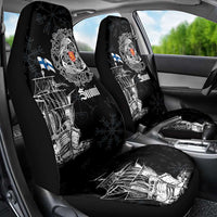 Finland Vikings Culture Car Seat Cover Suomi Viking Ships