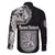 Finland Vikings Culture Family Matching Off The Shoulder Long Sleeve Dress and Hawaiian Shirt Suomi Viking Ships