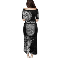 Finland Vikings Culture Family Matching Puletasi and Hawaiian Shirt Suomi Viking Ships