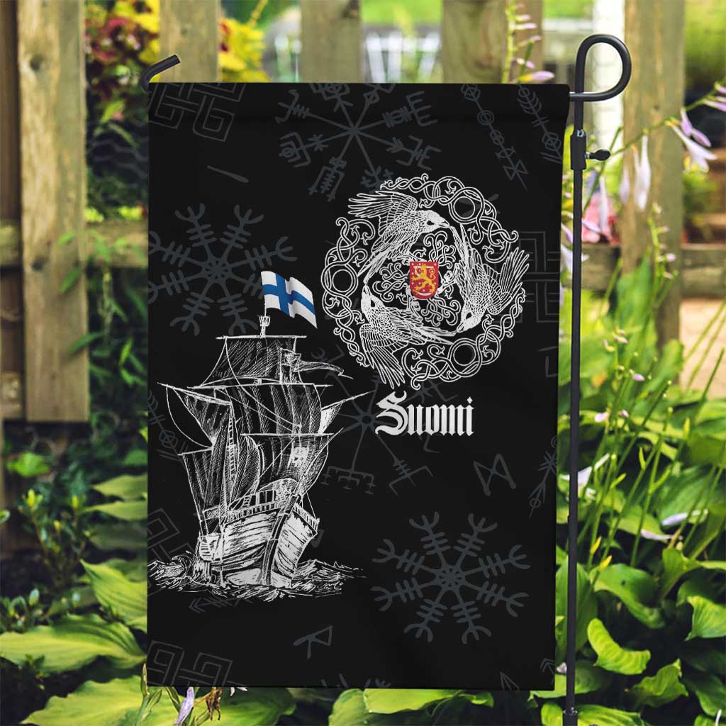 Finland Vikings Culture Garden Flag Suomi Viking Ships