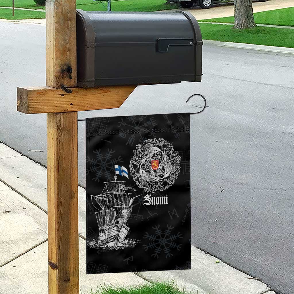 Finland Vikings Culture Garden Flag Suomi Viking Ships