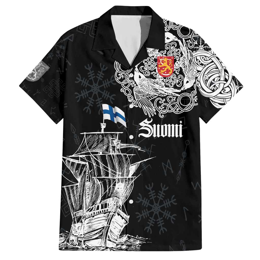 Finland Vikings Culture Hawaiian Shirt Suomi Viking Ships