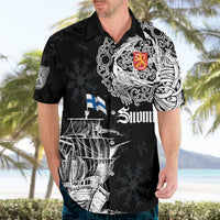 Finland Vikings Culture Hawaiian Shirt Suomi Viking Ships