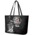 Finland Vikings Culture Leather Tote Bag Suomi Viking Ships