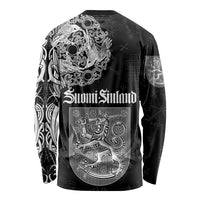 Finland Vikings Culture Long Sleeve Shirt Suomi Viking Ships