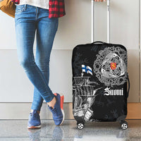 Finland Vikings Culture Luggage Cover Suomi Viking Ships