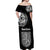 Finland Vikings Culture Off Shoulder Maxi Dress Suomi Viking Ships