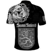 Finland Vikings Culture Polo Shirt Suomi Viking Ships