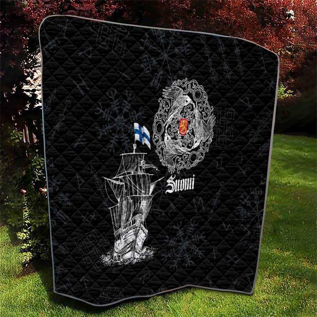 Finland Vikings Culture Quilt Suomi Viking Ships