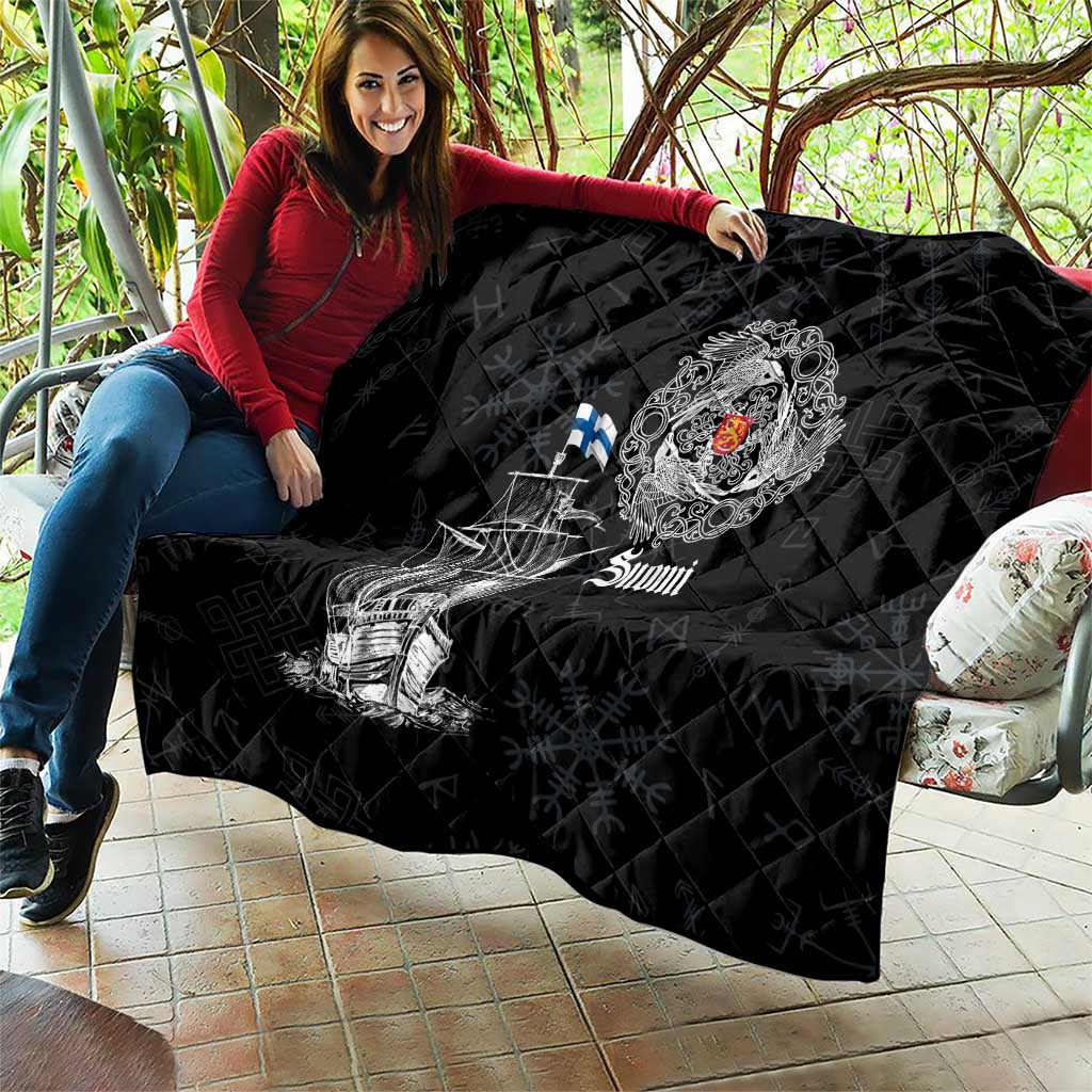 Finland Vikings Culture Quilt Suomi Viking Ships