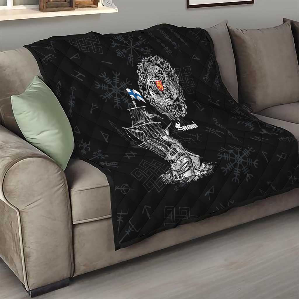 Finland Vikings Culture Quilt Suomi Viking Ships