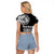 Finland Vikings Culture Raglan Cropped T Shirt Suomi Viking Ships