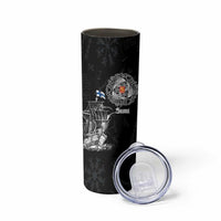 Finland Vikings Culture Skinny Tumbler Suomi Viking Ships