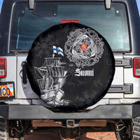 Finland Vikings Culture Spare Tire Cover Suomi Viking Ships