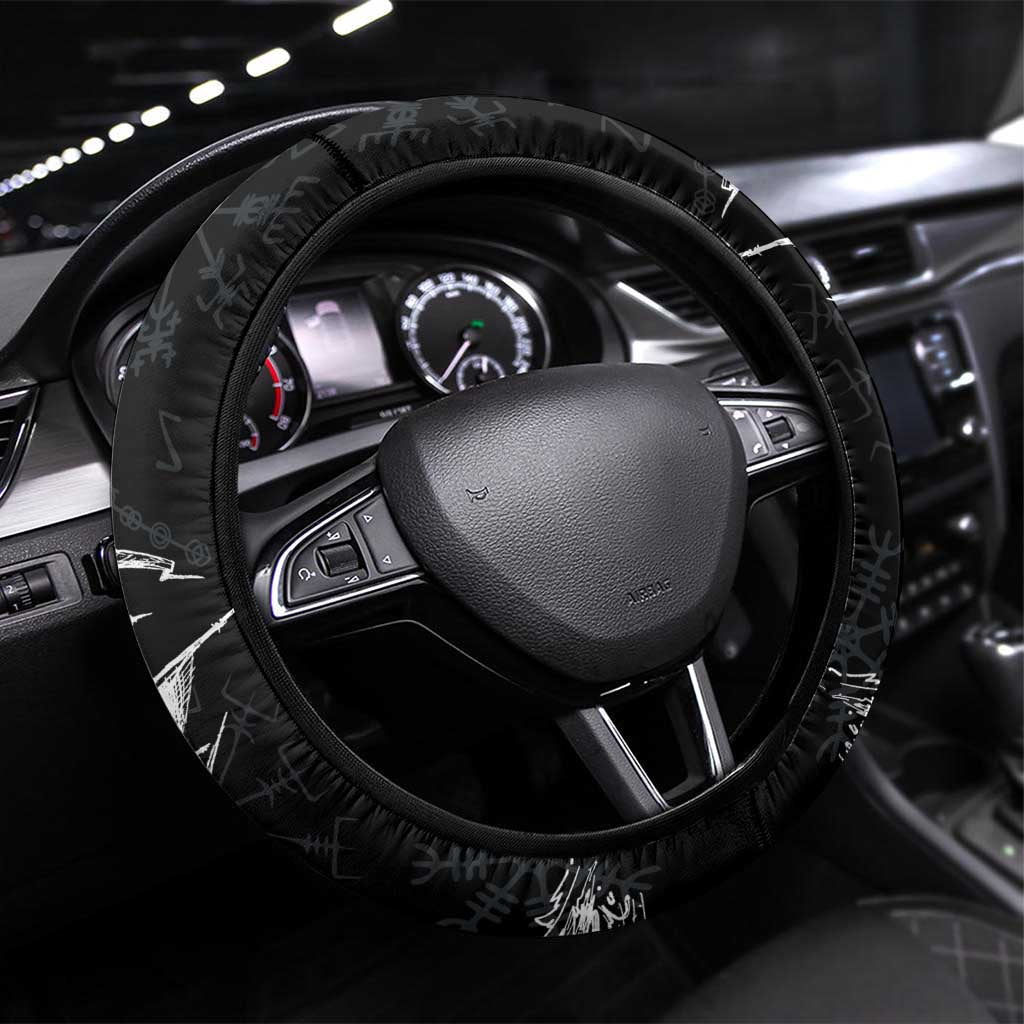 Finland Vikings Culture Steering Wheel Cover Suomi Viking Ships