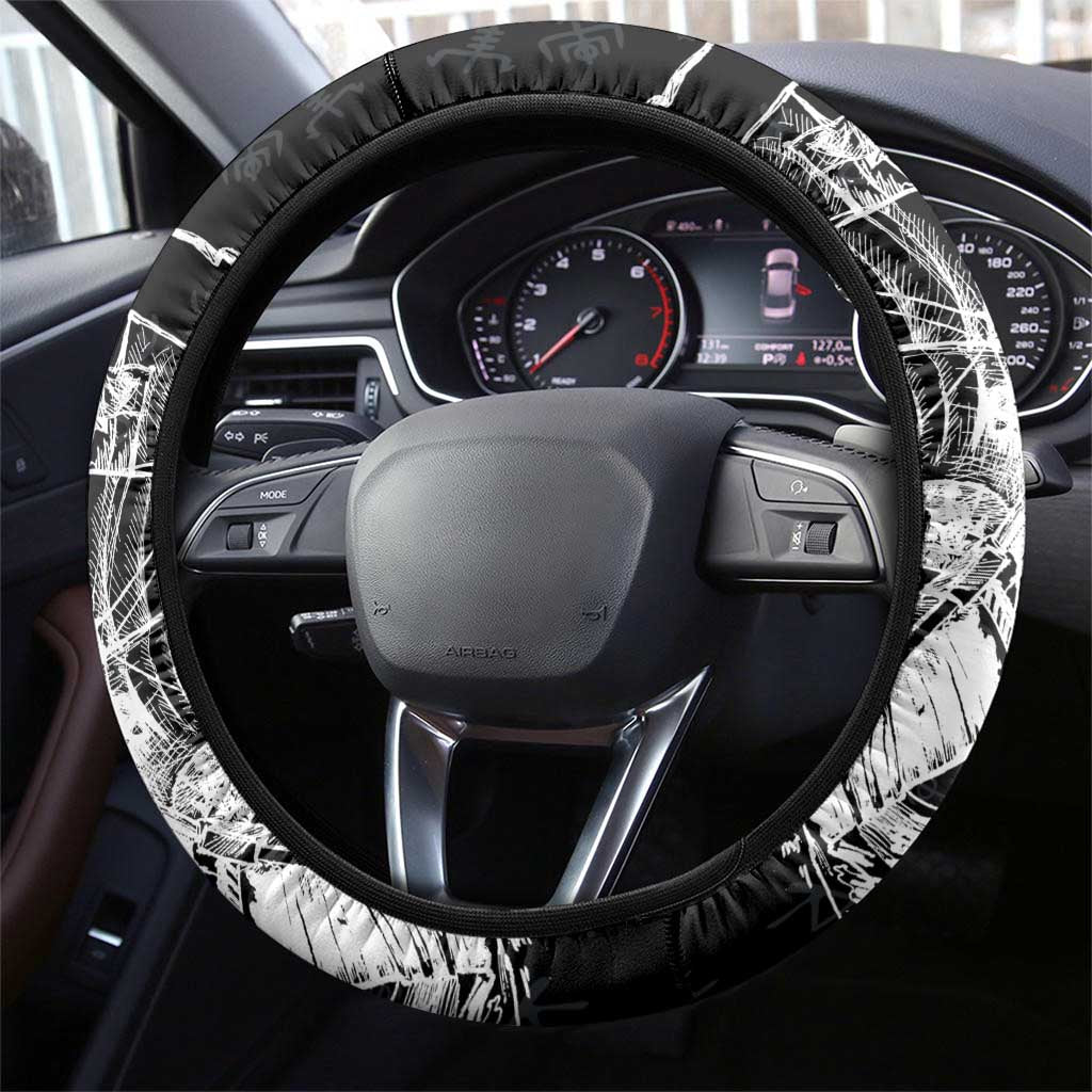 Finland Vikings Culture Steering Wheel Cover Suomi Viking Ships