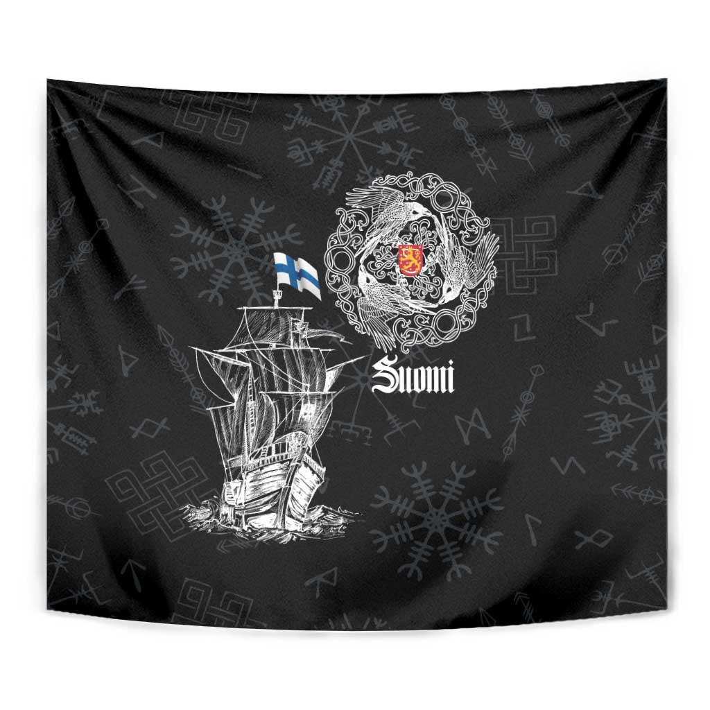 Finland Vikings Culture Tapestry Suomi Viking Ships