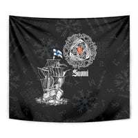 Finland Vikings Culture Tapestry Suomi Viking Ships