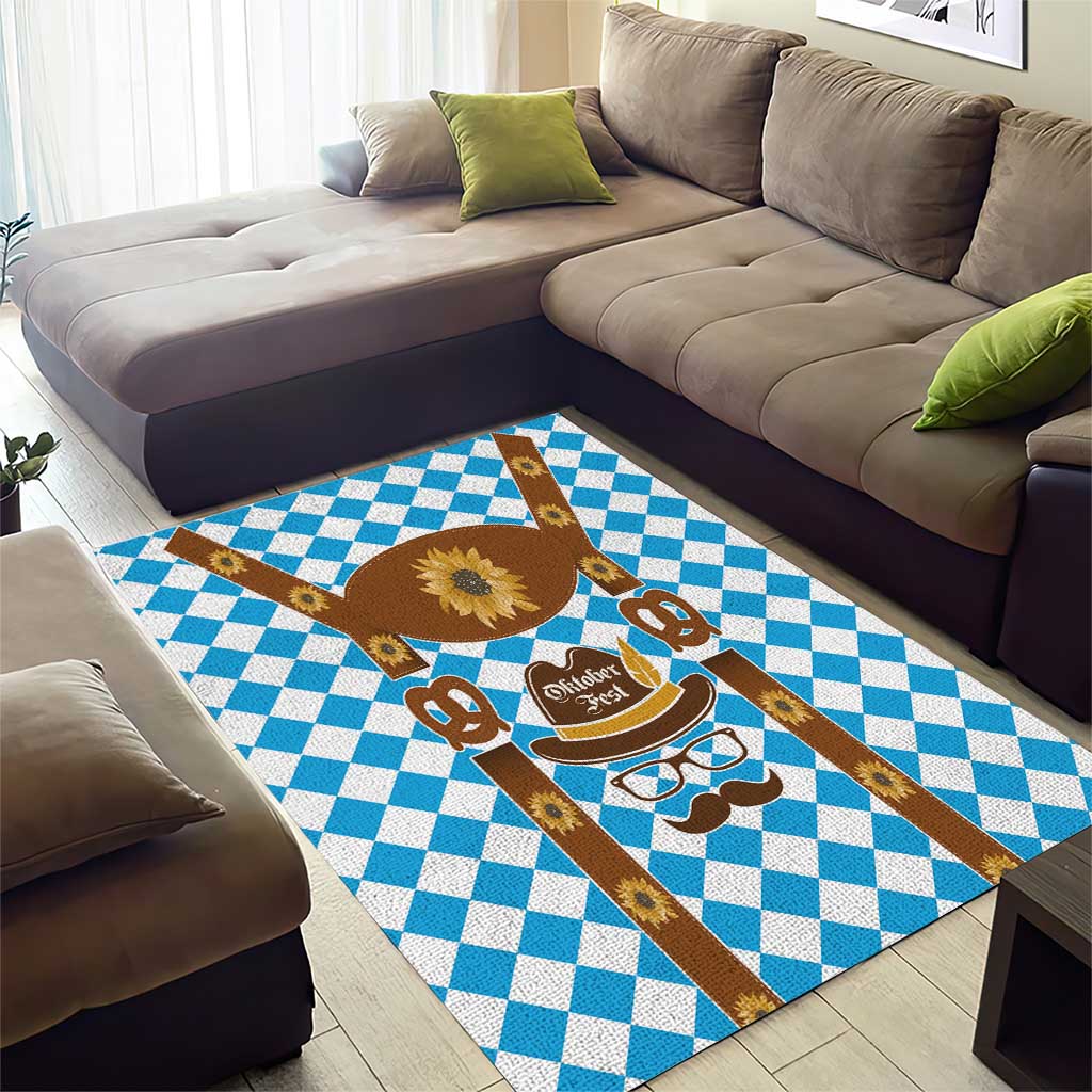 Germany Oktoberfest Area Rug Lederhosen Costume