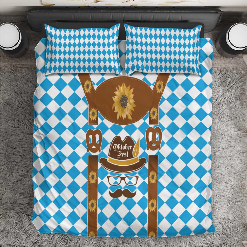 Germany Oktoberfest Bedding Set Lederhosen Costume