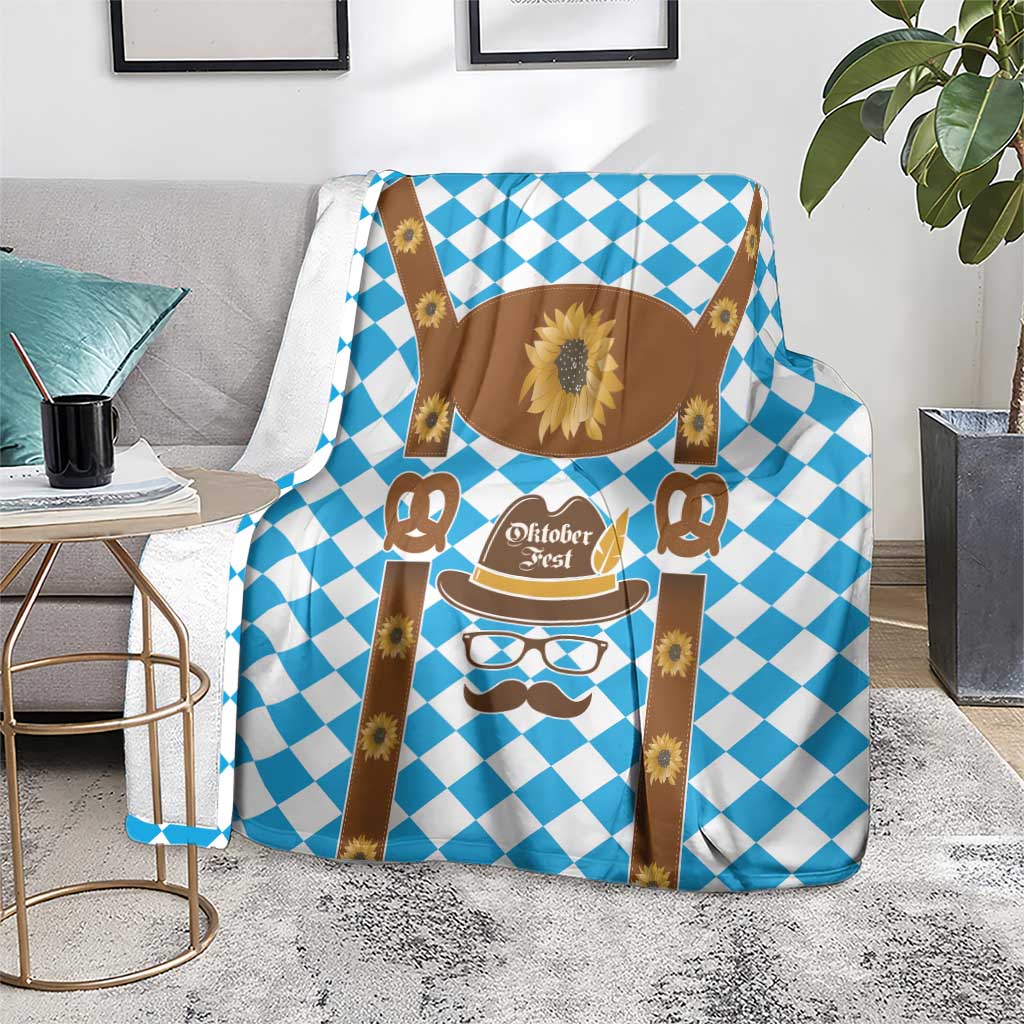 Germany Oktoberfest Blanket Lederhosen Costume