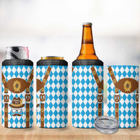 Germany Oktoberfest 4 in 1 Can Cooler Tumbler Lederhosen Costume