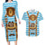 Germany Oktoberfest Couples Matching Long Sleeve Bodycon Dress and Hawaiian Shirt Lederhosen Costume