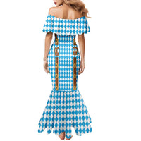 Germany Oktoberfest Family Matching Mermaid Dress and Hawaiian Shirt Lederhosen Costume