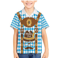 Germany Oktoberfest Family Matching Mermaid Dress and Hawaiian Shirt Lederhosen Costume