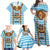 Germany Oktoberfest Family Matching Off Shoulder Maxi Dress and Hawaiian Shirt Lederhosen Costume