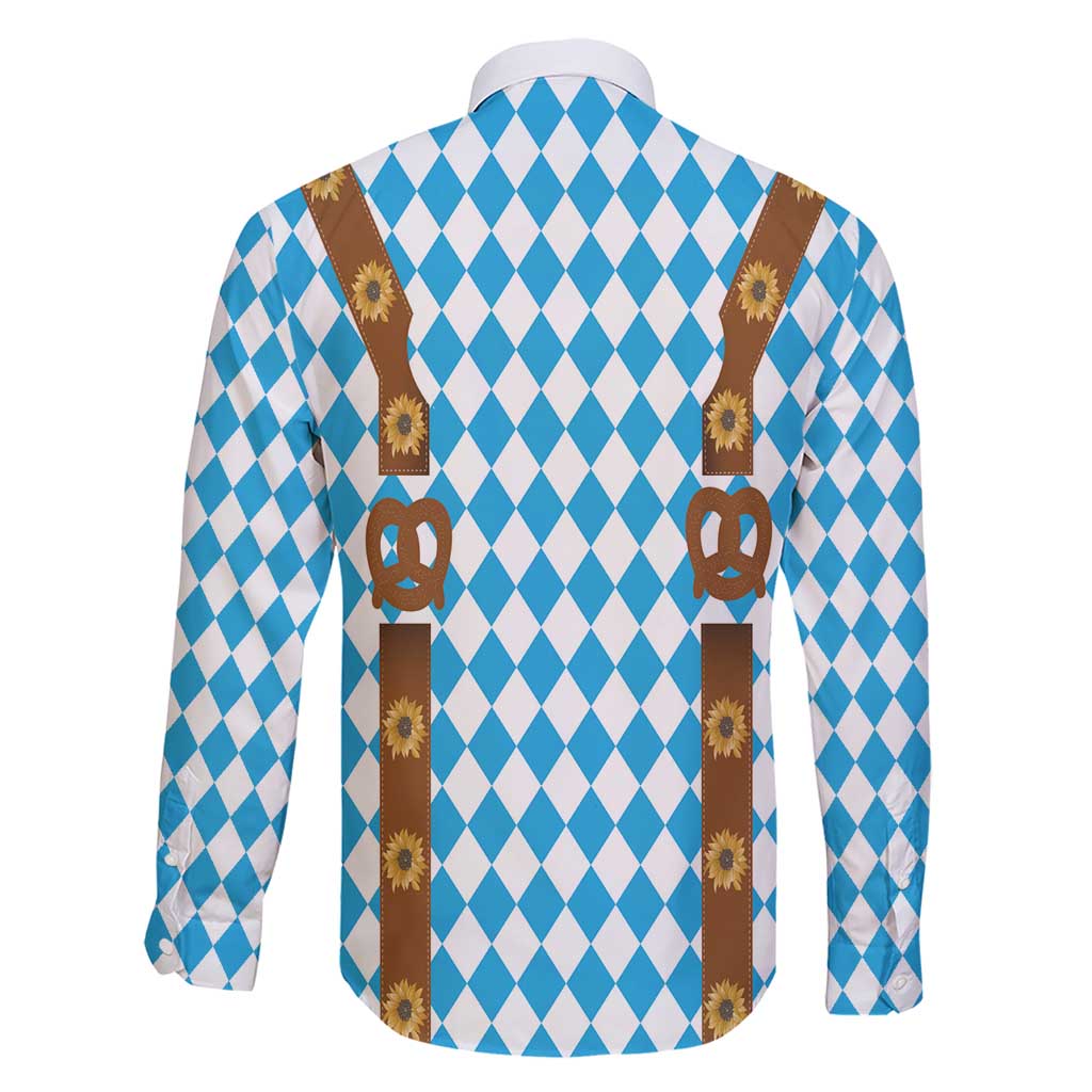 Germany Oktoberfest Family Matching Short Sleeve Bodycon Dress and Hawaiian Shirt Lederhosen Costume
