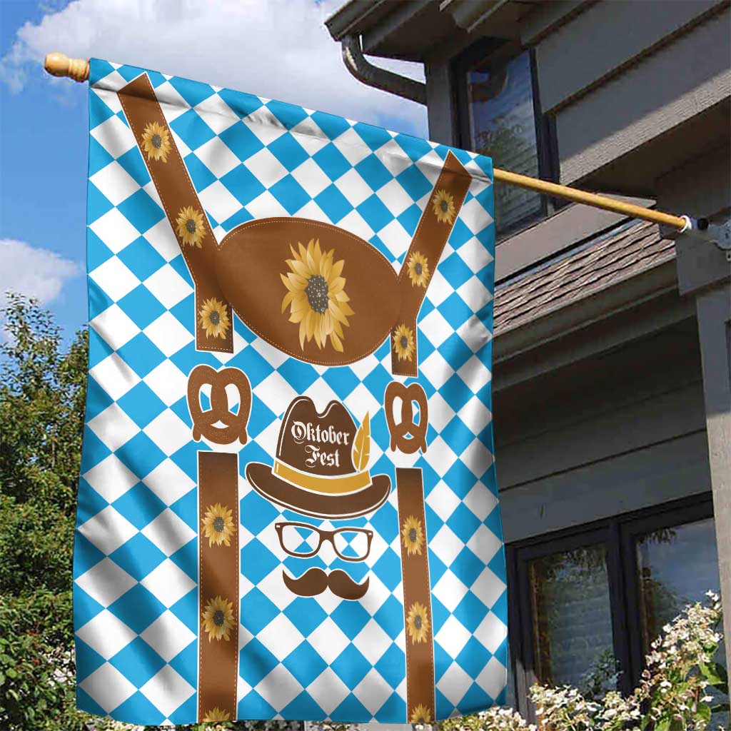 Germany Oktoberfest Garden Flag Lederhosen Costume