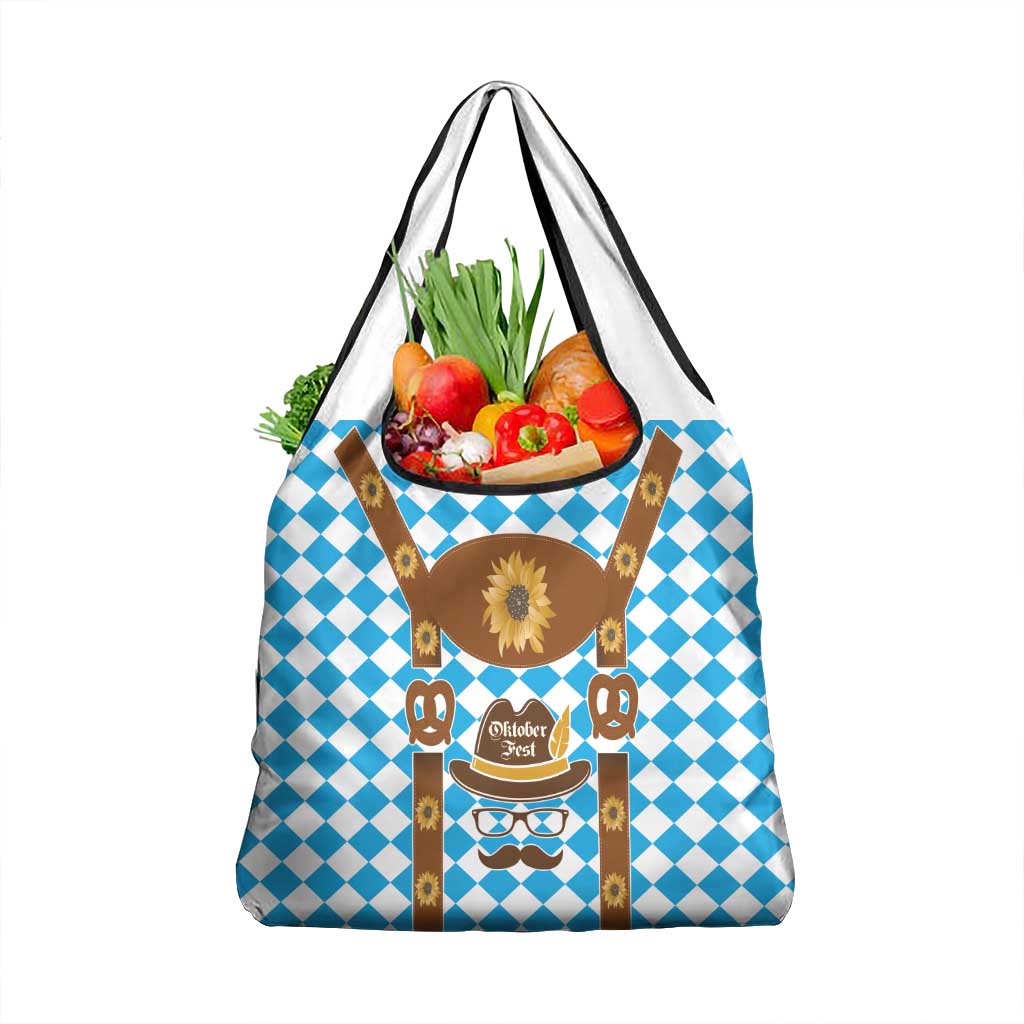 Germany Oktoberfest Grocery Bag Lederhosen Costume