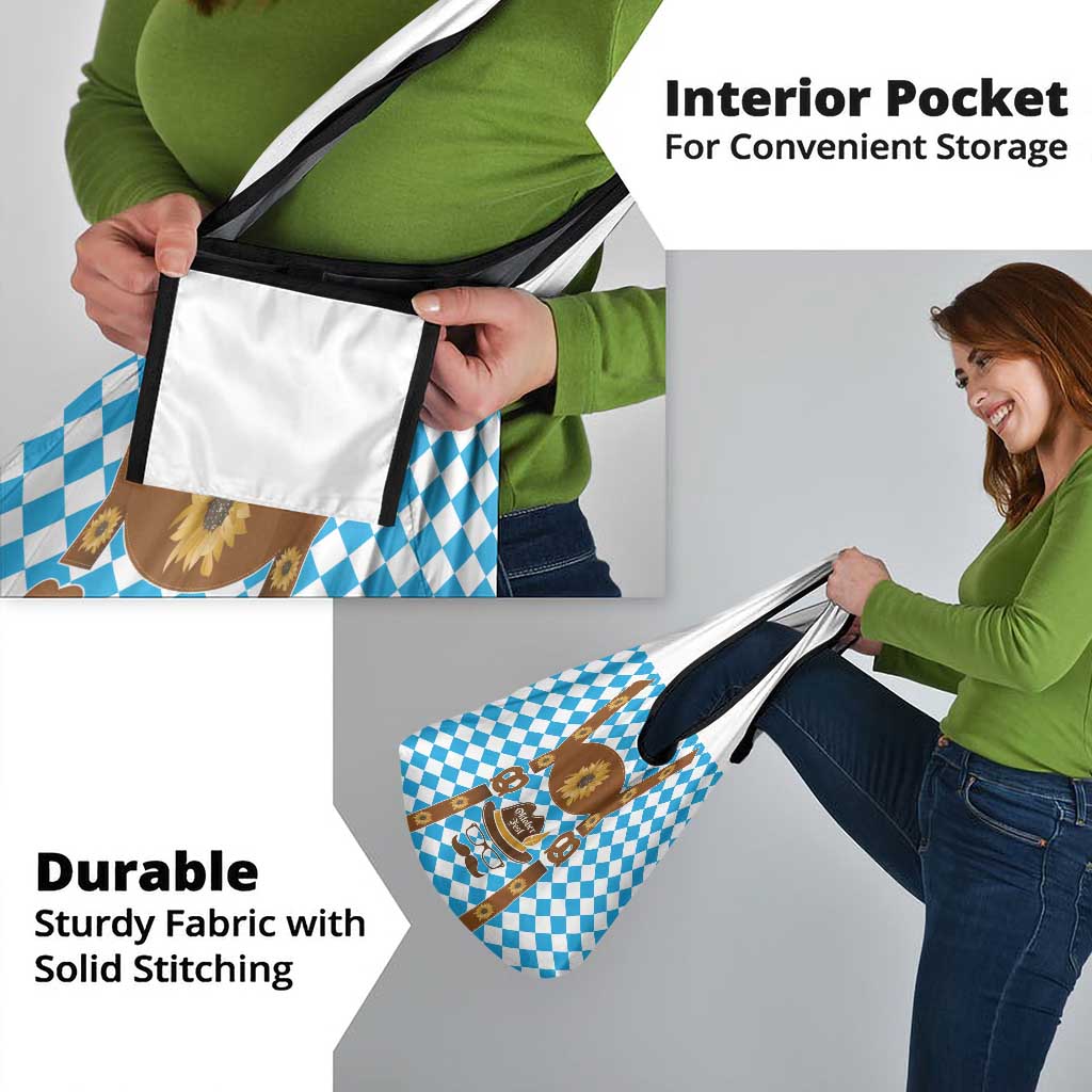 Germany Oktoberfest Grocery Bag Lederhosen Costume