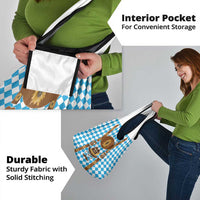 Germany Oktoberfest Grocery Bag Lederhosen Costume