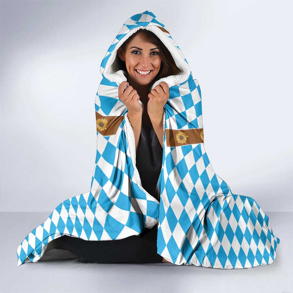 Germany Oktoberfest Hooded Blanket Lederhosen Costume