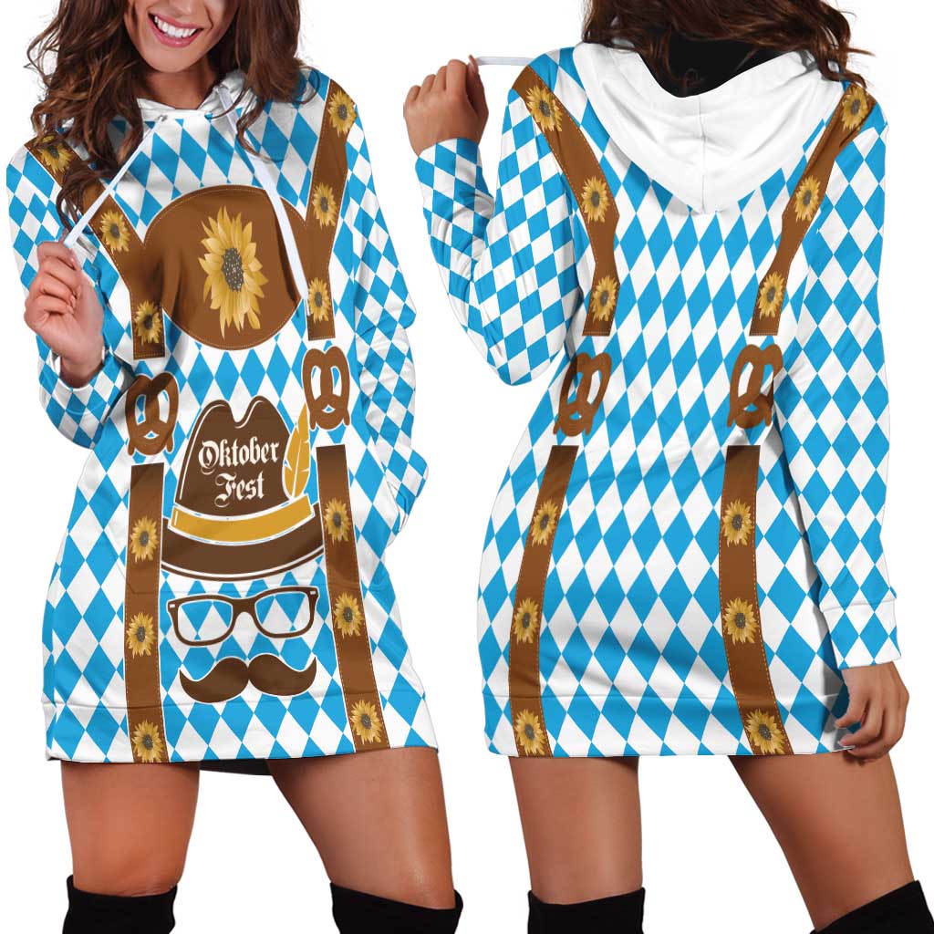 Germany Oktoberfest Hoodie Dress Lederhosen Costume