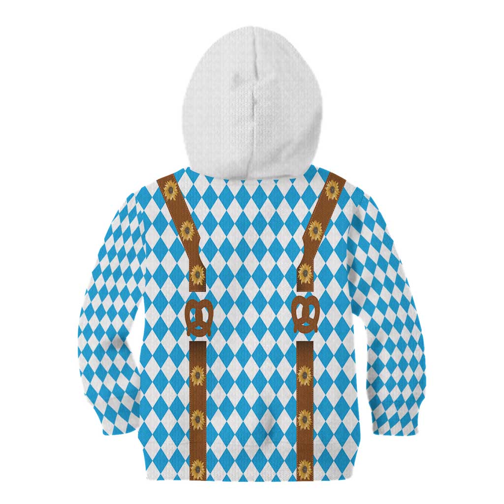 Germany Oktoberfest Kid Hoodie Lederhosen Costume