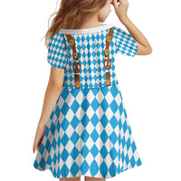 Germany Oktoberfest Kid Short Sleeve Dress Lederhosen Costume