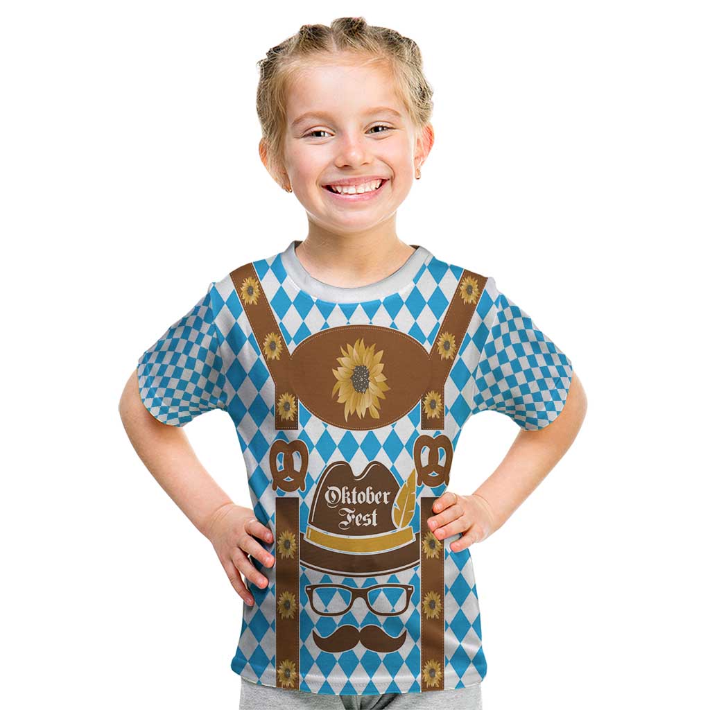 Germany Oktoberfest Kid T Shirt Lederhosen Costume