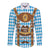 Germany Oktoberfest Long Sleeve Button Shirt Lederhosen Costume