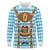 Germany Oktoberfest Long Sleeve Polo Shirt Lederhosen Costume