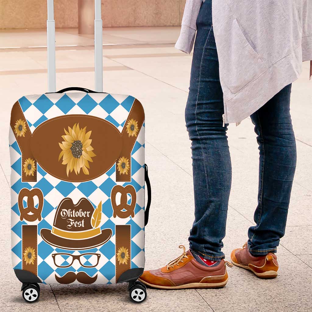 Germany Oktoberfest Luggage Cover Lederhosen Costume
