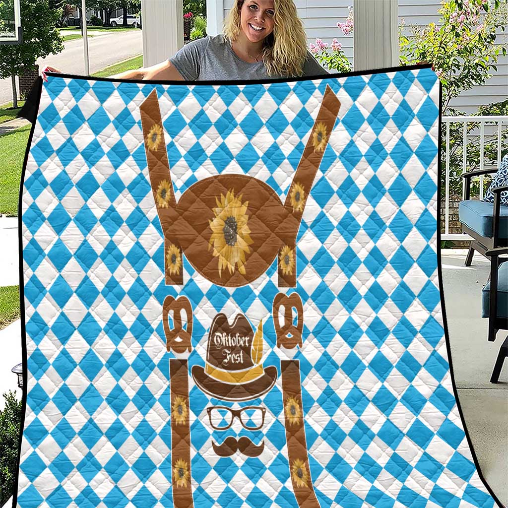 Germany Oktoberfest Quilt Lederhosen Costume