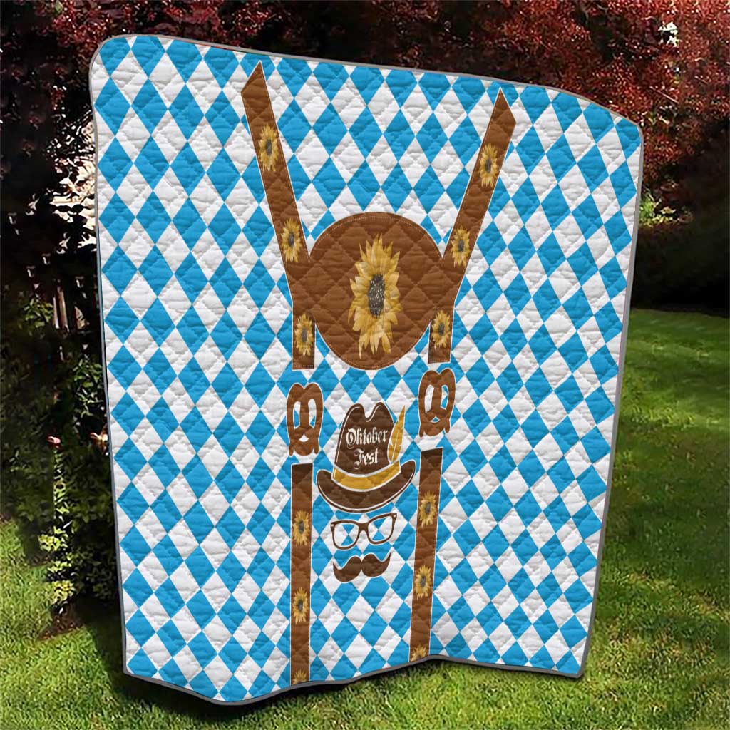 Germany Oktoberfest Quilt Lederhosen Costume