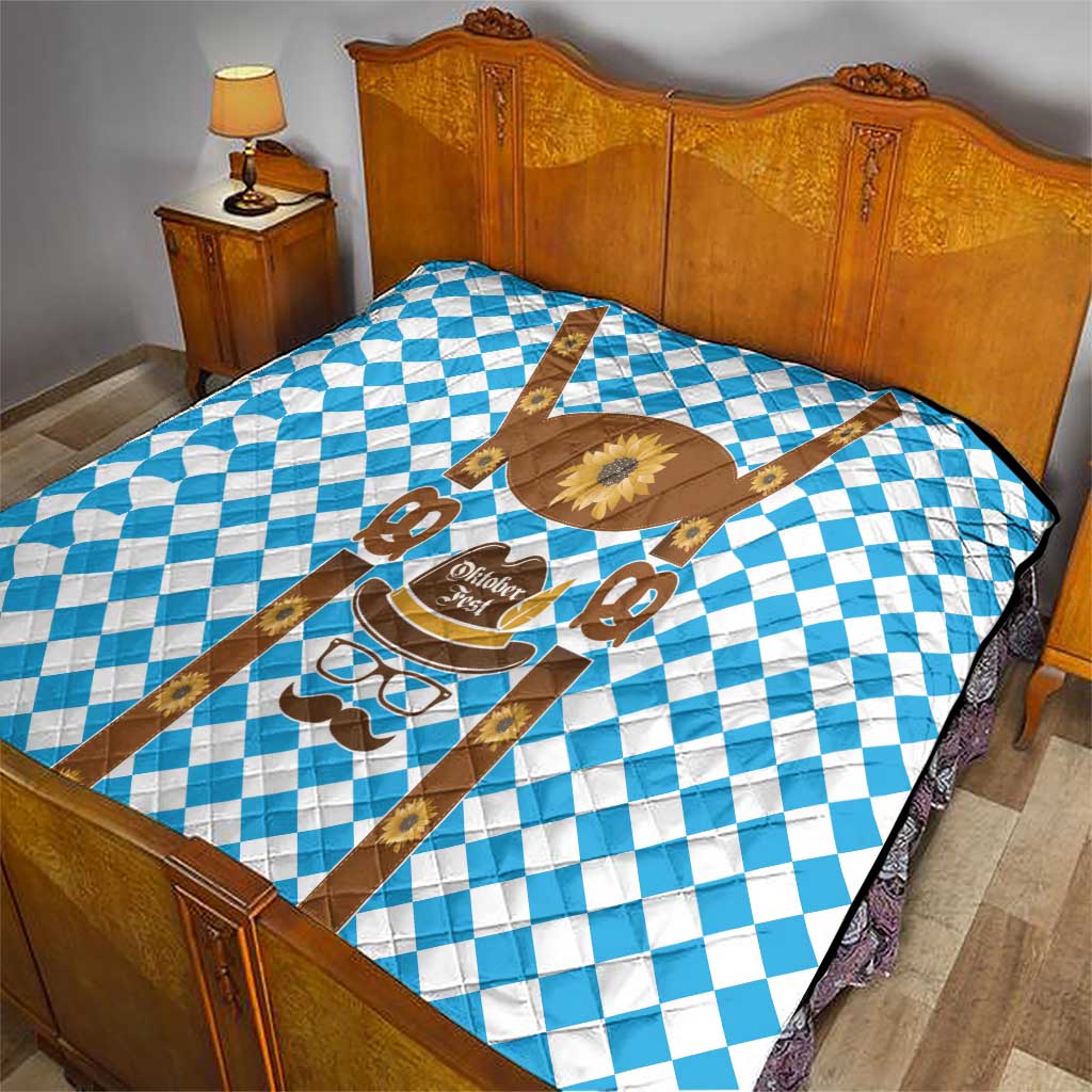 Germany Oktoberfest Quilt Lederhosen Costume