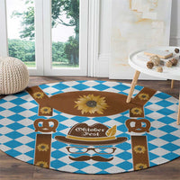 Germany Oktoberfest Round Carpet Lederhosen Costume